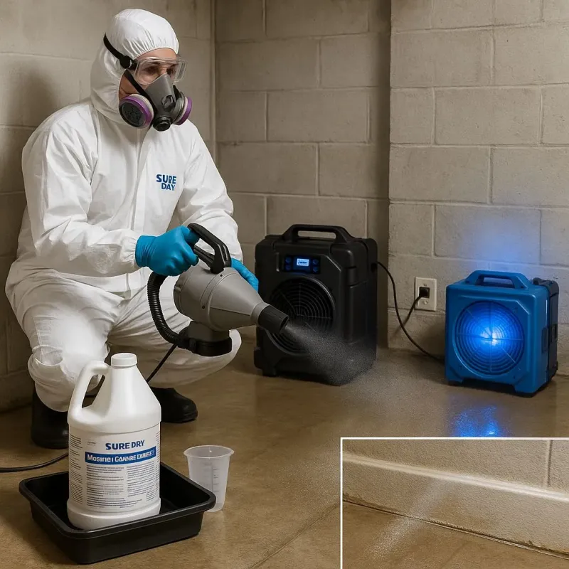 Sanitization and Odor Removal process in West Gate, VA