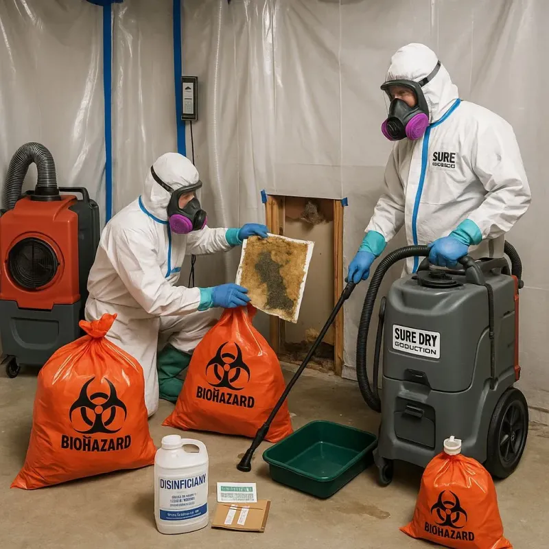 Contaminated Water Handling Protocols process in West Gate, VA